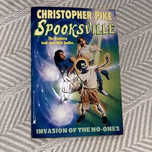 Vtg First Printing Spooksville #15 Invasion of the No-Ones 1997 Christopher Pike
